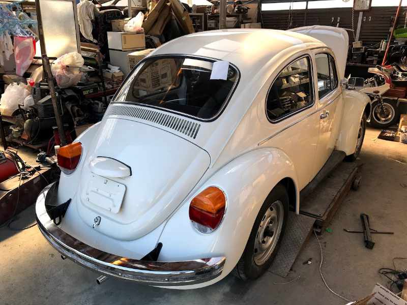 納車準備完了、最終確認