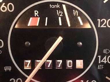 27万キロ走りました。