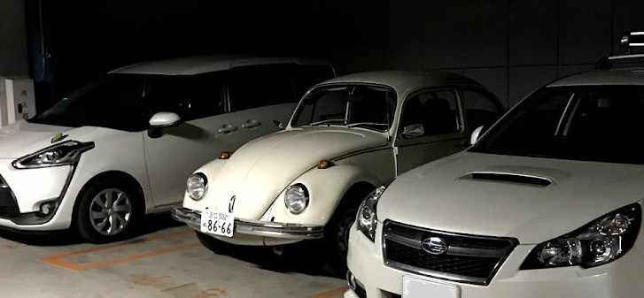 用意していた駐車場