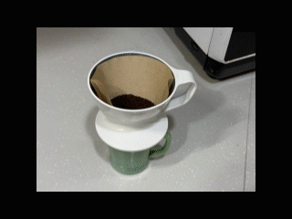 コーヒーいれる動画