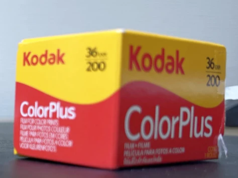 Kodak film color plus 200