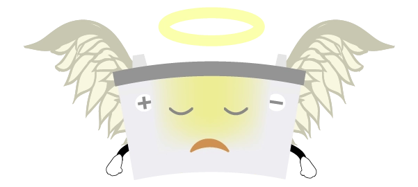 突然死したバッテリー