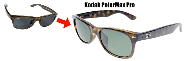 Ray-Ban のレンズ、究極の「KODAK PolarMax Pro」に